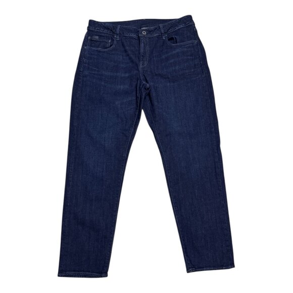 G-STAR RAW Kate Boyfriend Dark Wash Designer Denim Jeans Pants Mens 34x30 - Picture 1 of 8